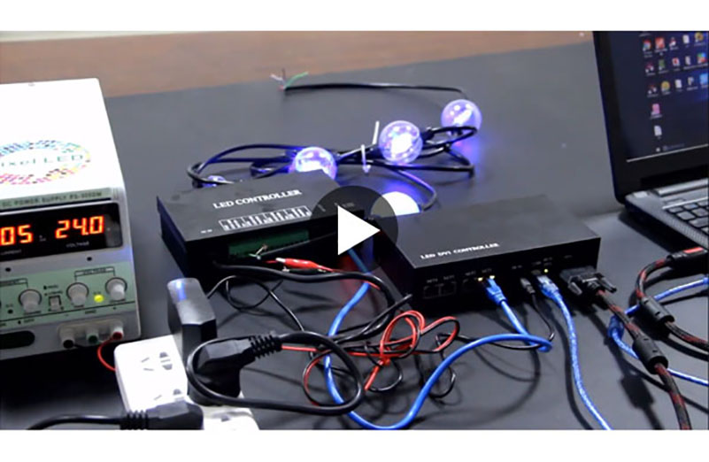 LEDstudio软件如何使用DVI控制器