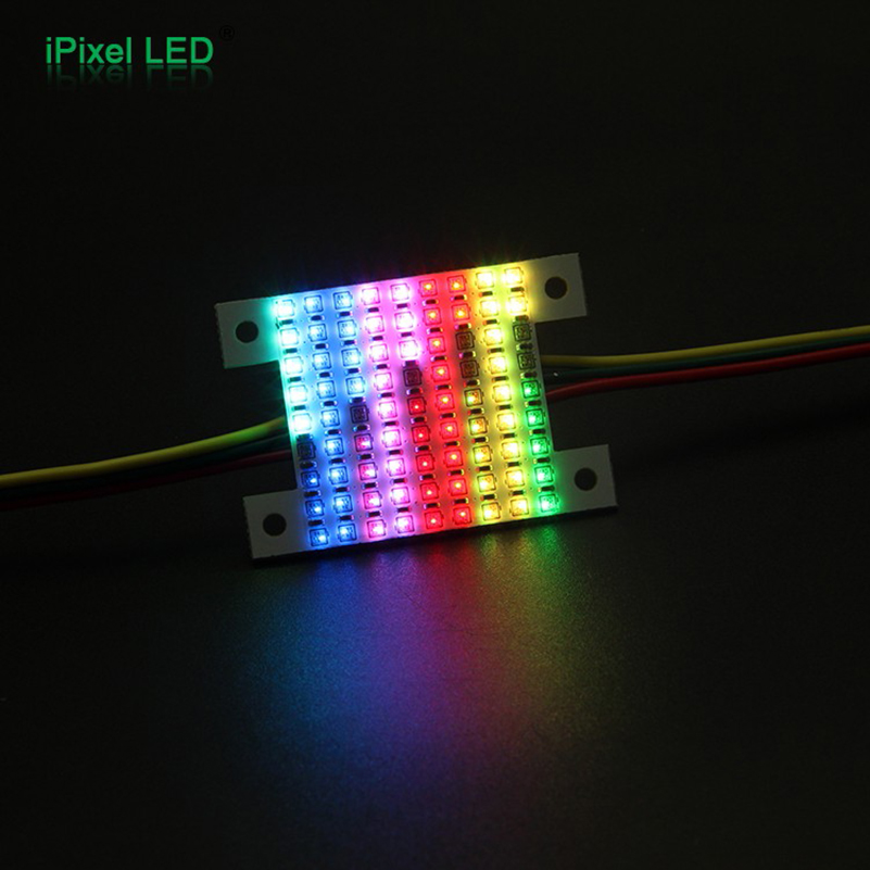 定制的迷你全彩RGB可寻址刚性LED矩阵屏