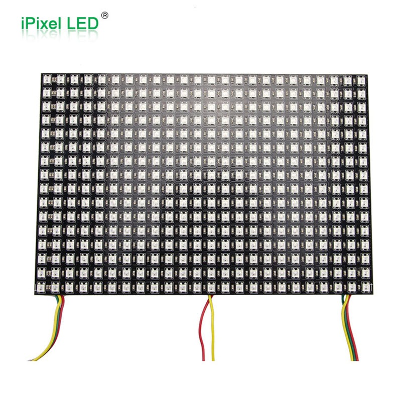 LED刚性矩阵制作LED屏幕