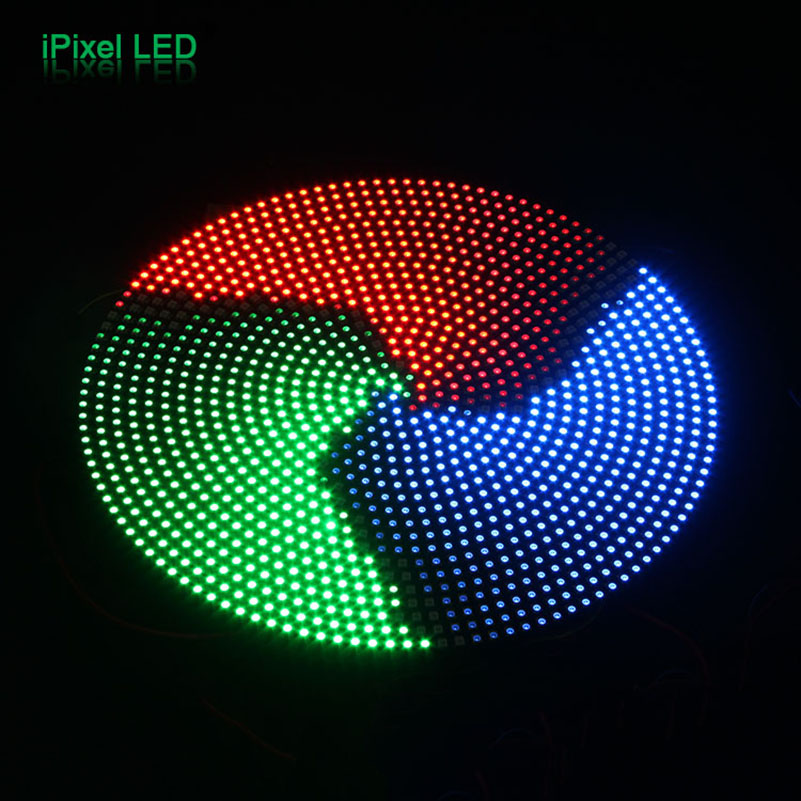 RGB LED圆盘/圆形LED矩阵屏
