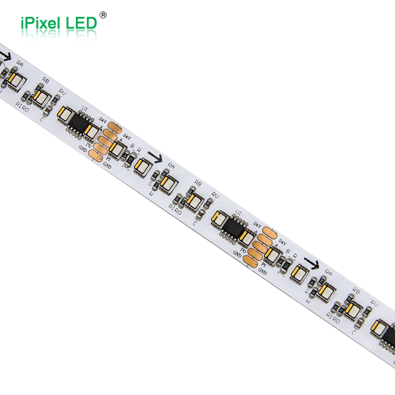 DMX512 3535 RGBW 柔性 LED 灯带 120LEDs/m DC24V