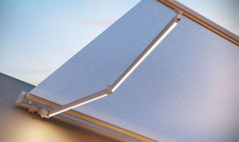 遮阳篷集成式 LED 照明