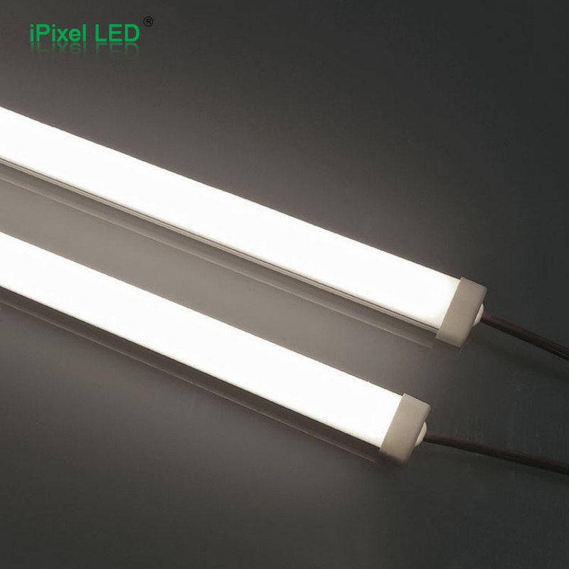 Diffused linear bar close‑up