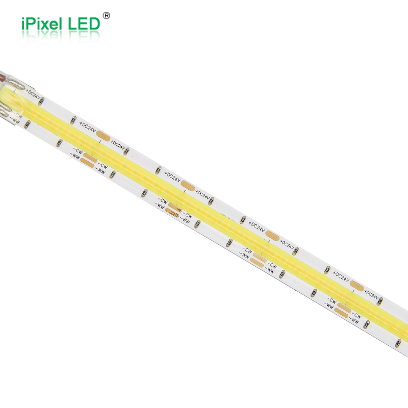 双色 COB LED 灯条 640LEDs/m DC24V